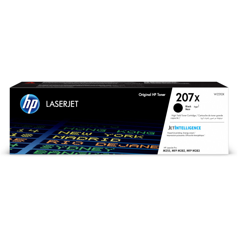 Original HP 207X toner, sort, 3.150 sider fra Smartsupply, nr. 3333