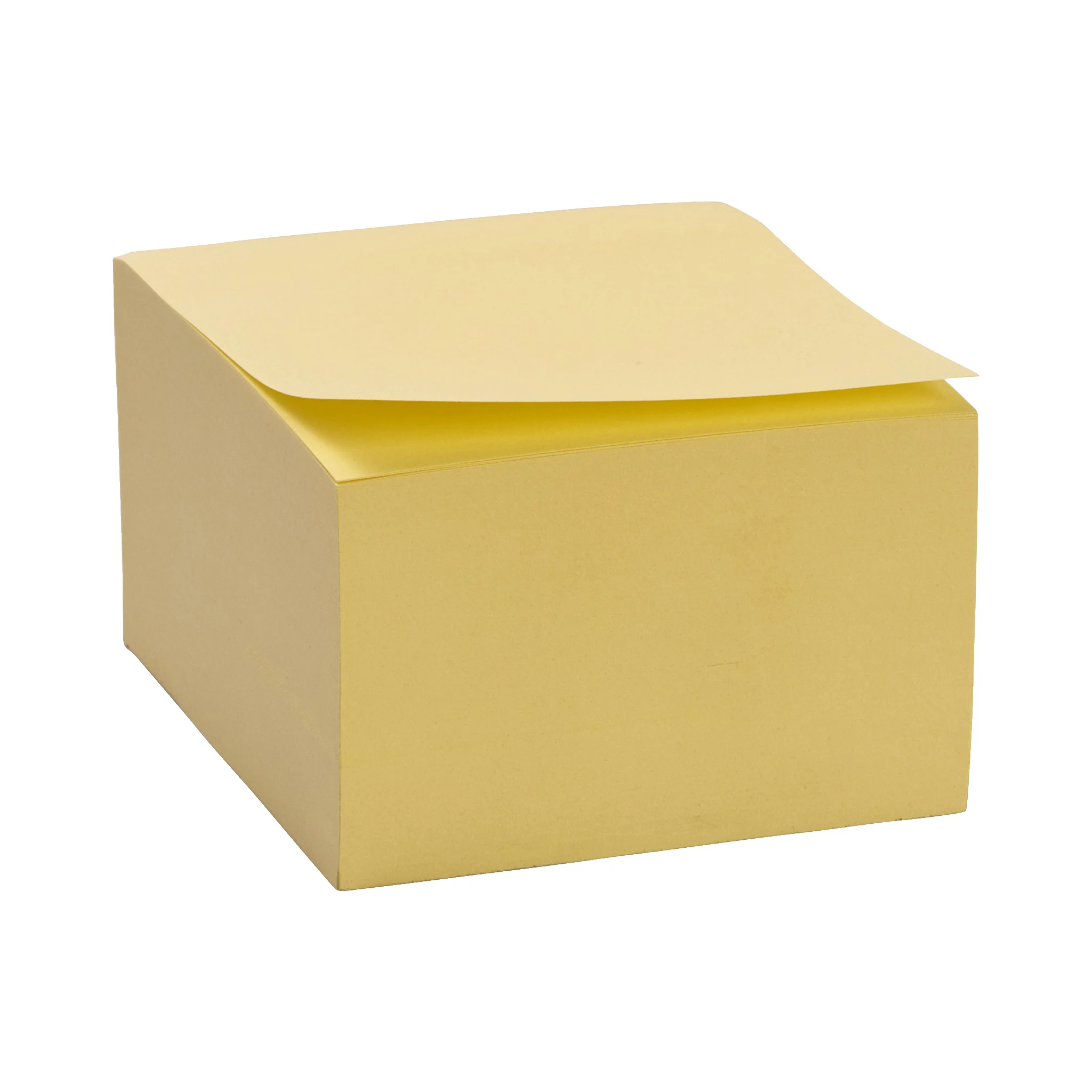 Sticky Notes pastel gul 76x76 mm - 1 blok a´ 400 blade