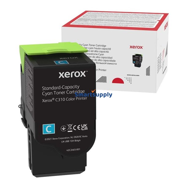 Xerox C310/C315 Cyan toner 2.000 sider original