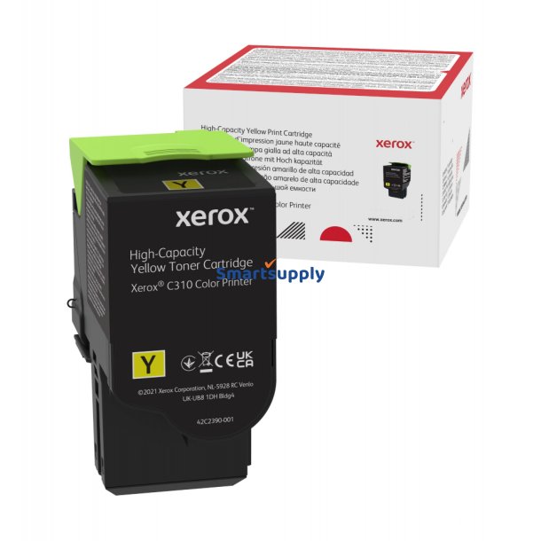 Xerox C310/C315 Gul toner 8.000 sider original