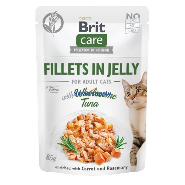 Brit Care Fileter I Jelly Tunfileter - Vdfoder Til Katte - 85 G