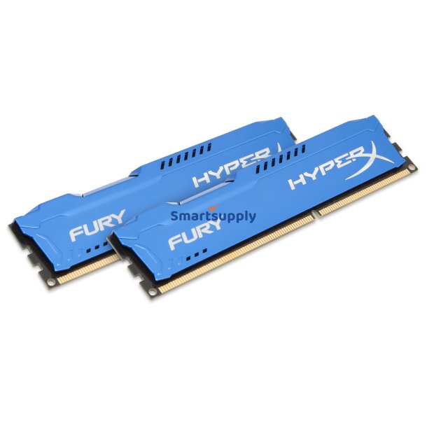 HyperX FURY Blue 16GB 1333MHz DDR3 hukommelsesmodul 2 x 8 GB