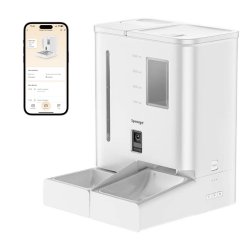 Sponge Pet Feeder Smart Dual - Smart Dyrefoderdispenser  5L
