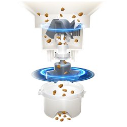 Panasonic CP-JNF01CW vandskl og foderautomat til hund og kat Plast, Rustfrit stl Hvid Universel Automatisk foderautomat til kledyr