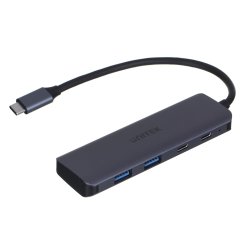 Unitek Hub Usb-C H1107q, Usb-A X2, Usb-C X2