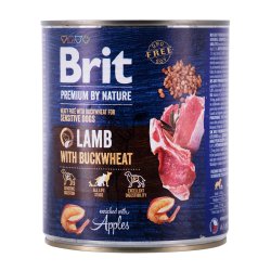 BRIT Premium by Nature Lamb with Buckwheat - Vdt hundefoder - 800 g