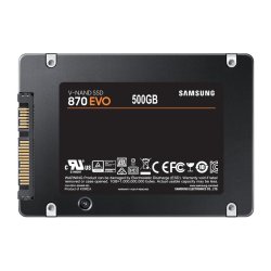 Samsung 870 Evo 2,5" 500 GB Serial ATA III V-Nand