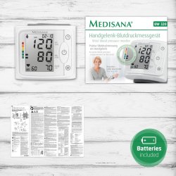 Medisana Bw 320 Hndledsautomatik 2 Bruger(E)
