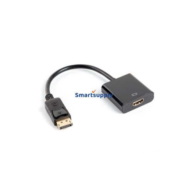 LANBERG DISPLAYPORT(M)->HDMI(F) ADAPTER 10CM