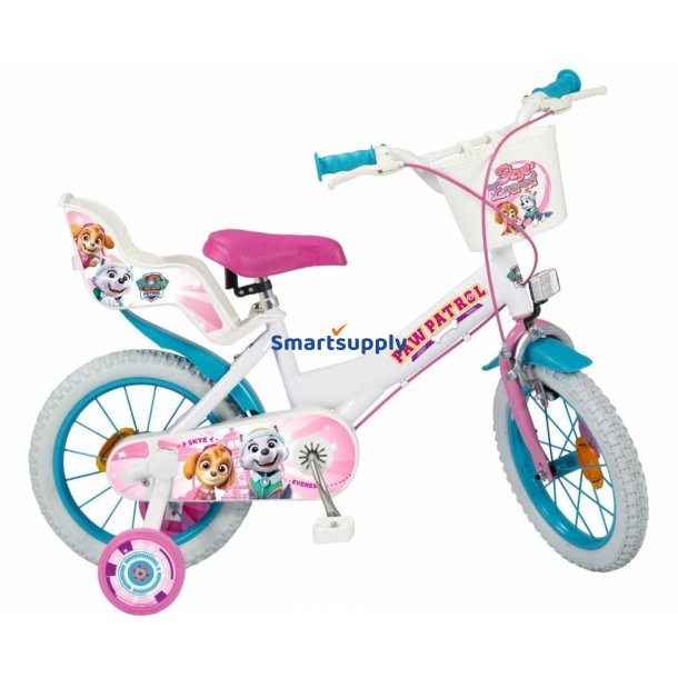 Brnecykel 14" Toimsa Toi1481 Paw Patrulle Hvid