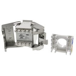 Alantec MB004-1 RJ45 toolless STP cat.6 PoE+ keystone-modul ALANTEC Plus - Forbedret transmissionsevne