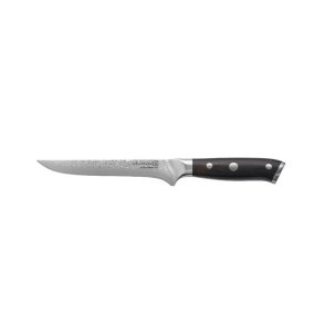Kohersen Elegance Ebony Wood Udbeningskniv Damaskus-stl 15,2 cm
