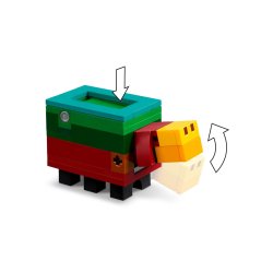 Blokke LEGO MINECRAFT 21260 Haven med kirsebrblomster