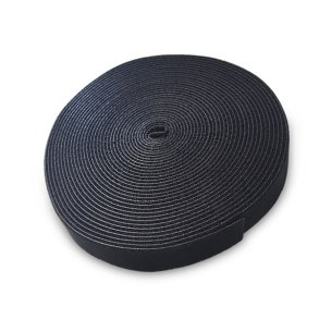 Savio kabelorganisator, bnd, velcro, sort, 10m OC-01/B 1 stk.