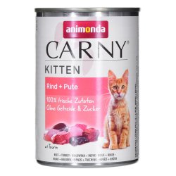 ANIMONDA Carny Kitten Beef Turkey  - vdfoder til katte - 400 g