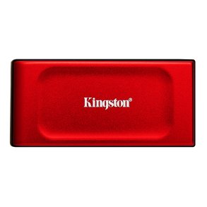 Kingston Technology 2 TB XS1000 Red External USB 3.2 Gen 2  Brbart SSD-drev