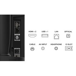 TCL S54 32S5400A TV 81,3 cm (32") HD Smart TV Wi-Fi Slv