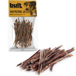BULT Dried pork intestine - godbid til hund - 100g