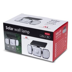 Maclean Ip65 Solar Led-Lampe Med Bevgelses- Og Skumring-Til-Daggry-Sensor