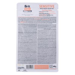 BRIT Care Grain-Free Sensitive Turkey&Salmon - trfoder til kattekillinger - 400 g