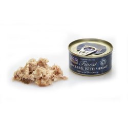 FISH4CATS Mackerel with shrimp - vd kattefoder - 70g
