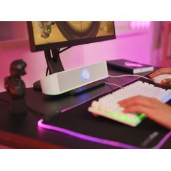 Trust Rgb Illuminated Soundbar Gxt 619W Thorne