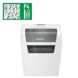 Leitz Iq Home Shredder, P4, 6 Ark, 15 L Skraldespand