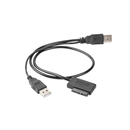 Adapter USB(M)+Power -> SATA Slim SSD (Kablet)