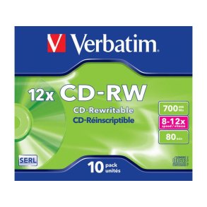 CD-RW 12x 700MB 10P JC 43148
