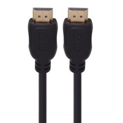 HDMI kabel v 1.4 1m. guldbelagt