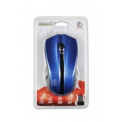 Tr�dl�s optisk mus, Galaxy Blue/Black
