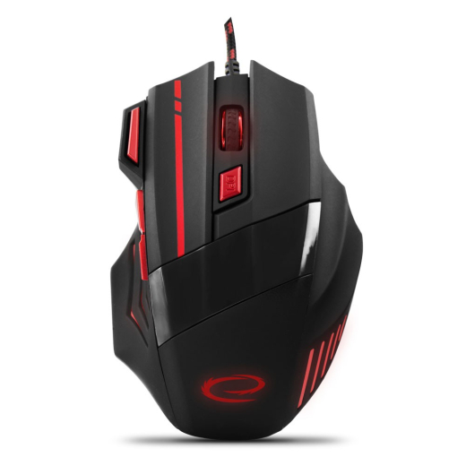 MUSKABEL TIL SPILLERE 7D Optisk USB MX201 WOLF R�D