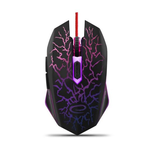 WIRED FOR PLAYERS MUS 6D Optical USB MX211 LIGHTNING