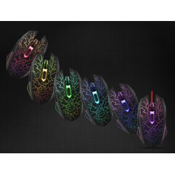 WIRED FOR PLAYERS MUS 6D Optical USB MX211 LIGHTNING