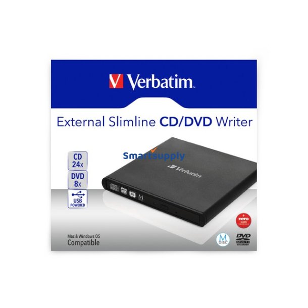 DVD-RW Verbatim USB 2.0 Ekstern