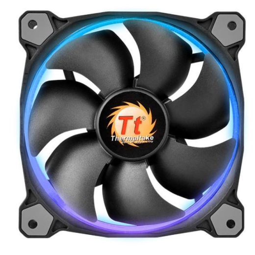 Fan Riing 12 LED RGB 256 farver 3 Pakke (3x120mm, LNC, 1500 RPM) Retail/BOX