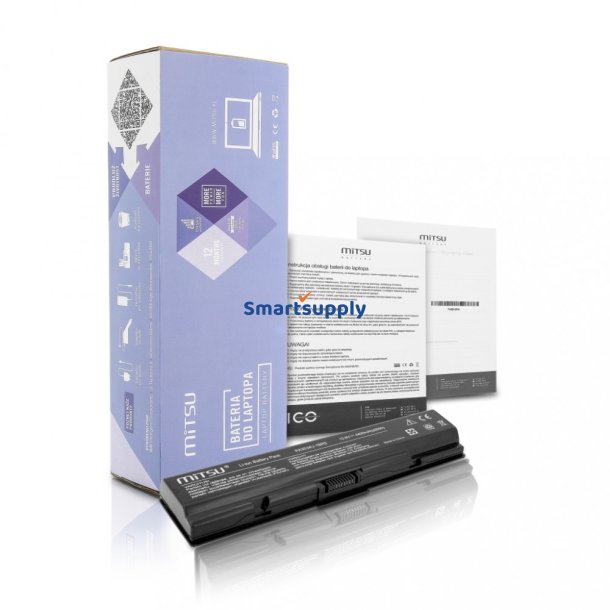 Batteri til Toshiba A200, A300 4400 mAh (48 Wh) 10.8 - 11.1 Volt