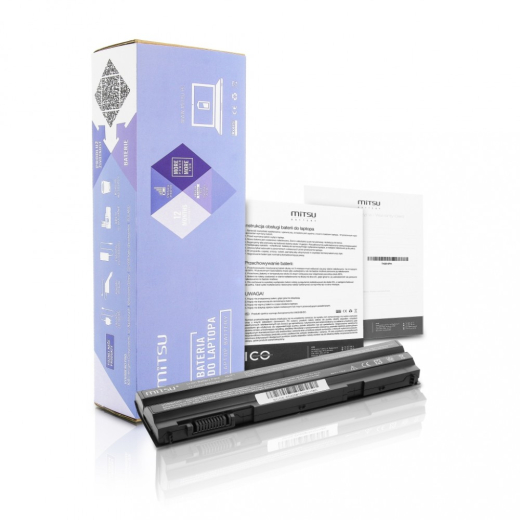 Batteri til Dell Latitude E5420, E6420 4400 mAh (49 Wh) 10.8 - 11.1 Volt