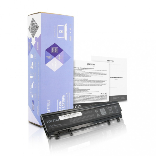 Batteri til Dell Latitude E5440, E5540 6600 mAh (73 Wh) 10.8 - 11.1 Volt