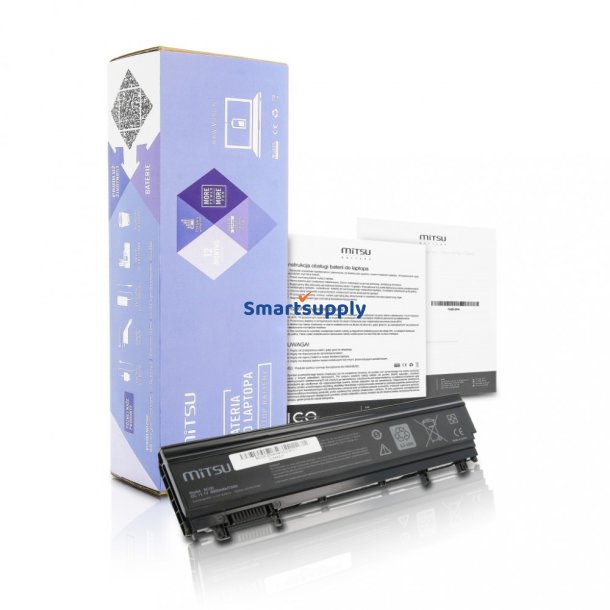 Batteri til Dell Latitude E5440, E5540 6600 mAh (73 Wh) 10.8 - 11.1 Volt