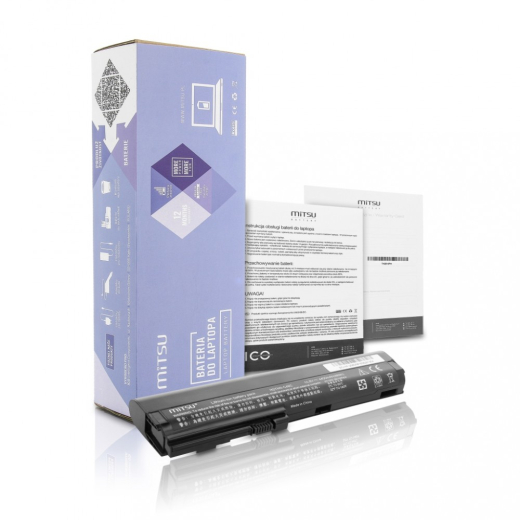 Batteri til HP 2560p, 2570p 4400 mAh (48 Wh) 10.8 - 11.1 Volt