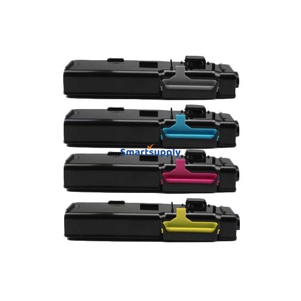 Rabat Xerox 6600/WC6605 toner 4 stk BCMY kompatibel