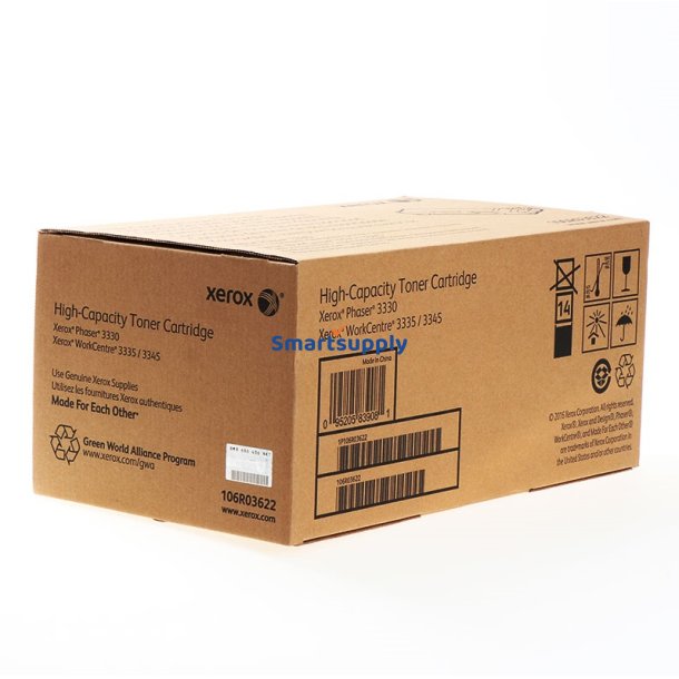 Xerox 106R03622&nbsp;toner 8.500 sider original