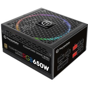 Modul�r str�mforsyning Toughpower Grand RGB 650W (80+ Gold, 4xPEG, 140mm)