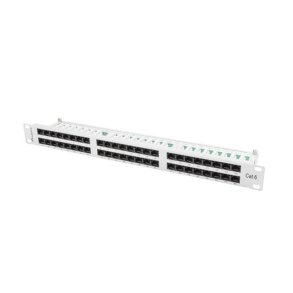 Patch Panel 48 Port 1U Cat.6 gr�