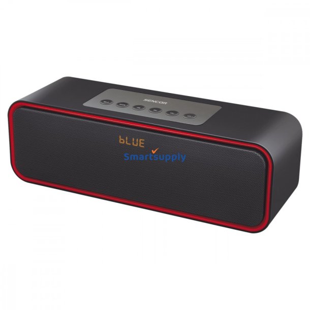 B�rbar bluetooth H�jtaler SSS 81, Effekt 2x5W, FM Radio, USB