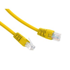 Patch cord Cat.6 UTP 1m gul