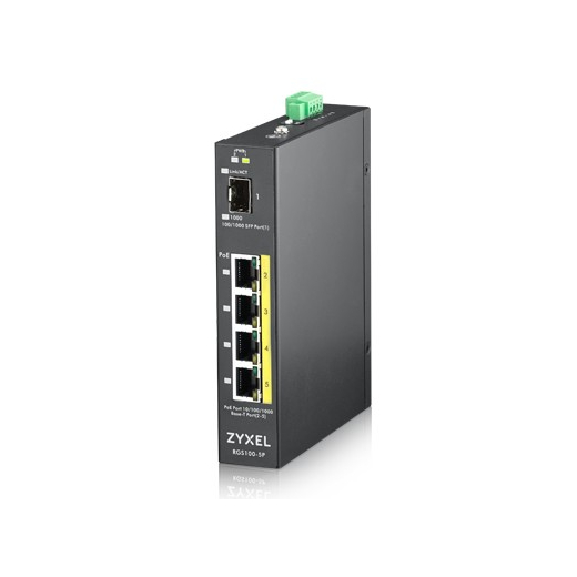 RGS100-5P Switch Unmanaged PoE SFP
