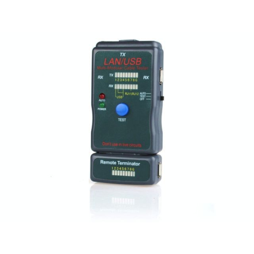 Kabeltester til UTP/STP /USB kabler NCT-2