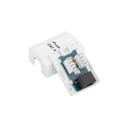 Overflademonteret boks 1x RJ45 Cat.5E hvid